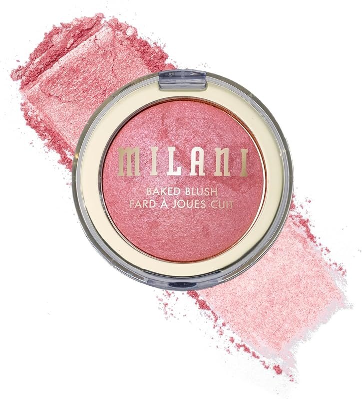 Milani Baked Blush, Makeup Powder Blush for Cheeks - Dolce Pink — makeup cream blush for makeup cream blush