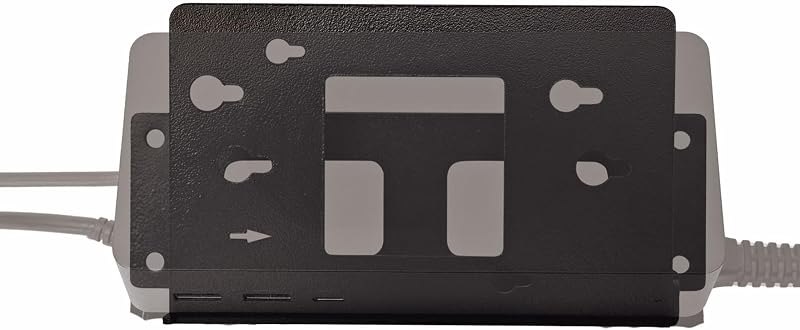 Under/On Desk Mount Compatible with Dell Docking Station — docking wall mount for docking wall mount