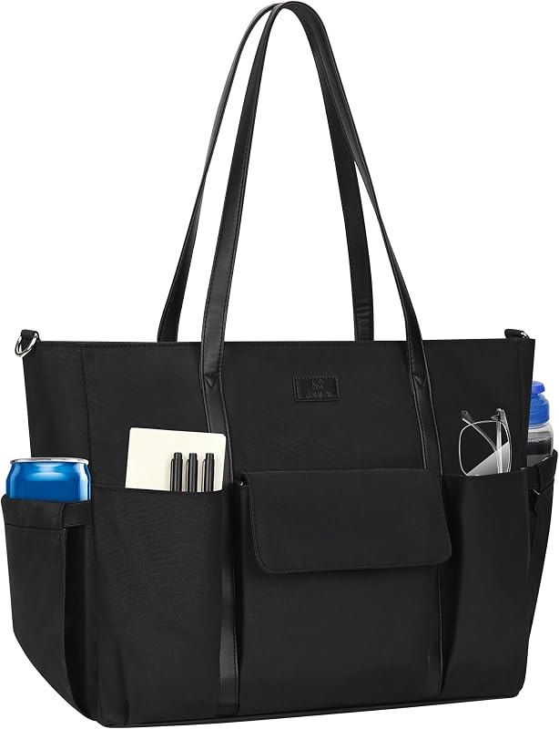 Laptop Tote Bag for Women 17.3 Inch, Teacher Work Bag College Computer Bag — Classy Purses, Handbags and Luggage for