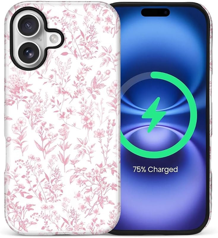 for iPhone 17 Case,Compatible with MagSafe,Dual-Layer Hard Shell + Silicone Cover,Full Body Protection Shockproof Case