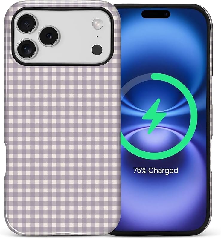 for iPhone 17 Pro Max/18 Pro Max Case,Compatible with MagSafe,Dual-Layer Hard Shell + Silicone Cover,Full Body