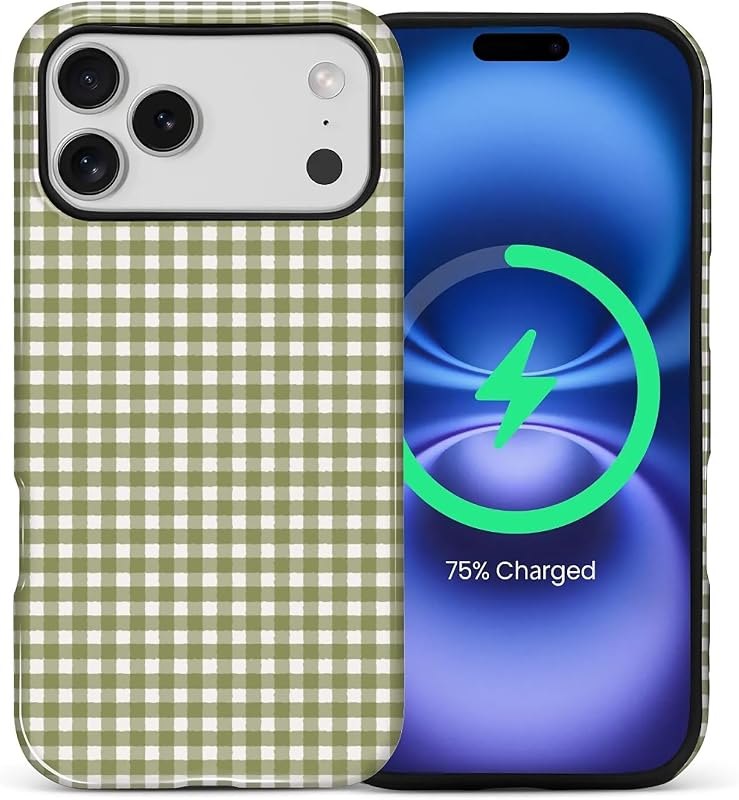 for iPhone 17 Pro Max/18 Pro Max Case,Compatible with MagSafe,Dual-Layer Hard Shell + Silicone Cover,Full Body