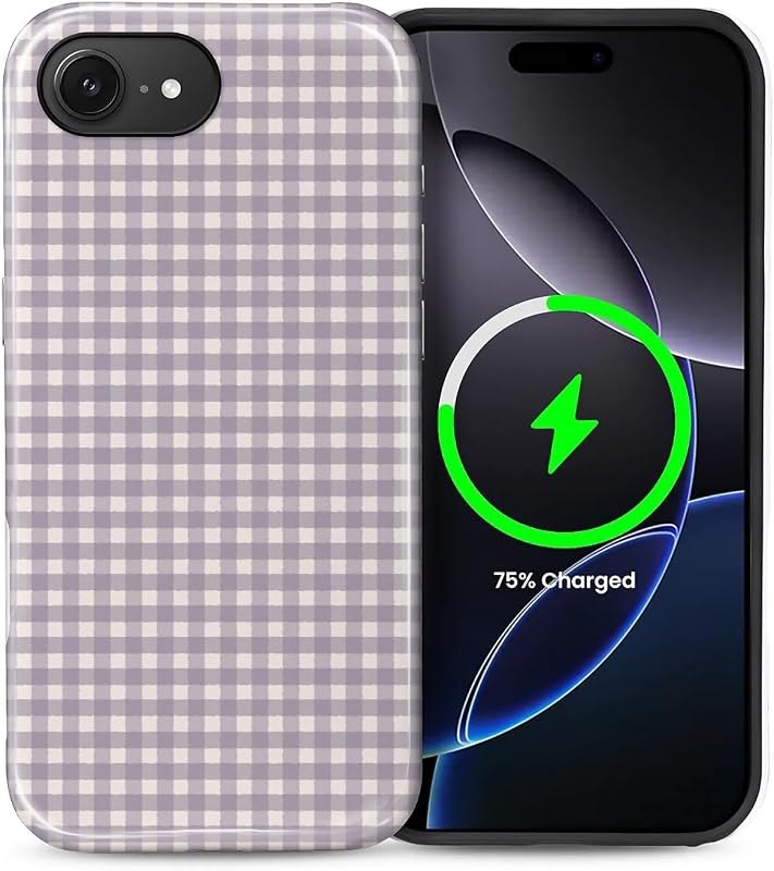 for iPhone 16e Case,Compatible with MagSafe,Dual-Layer Hard Shell + Silicone Cover,Full Body Protection Shockproof