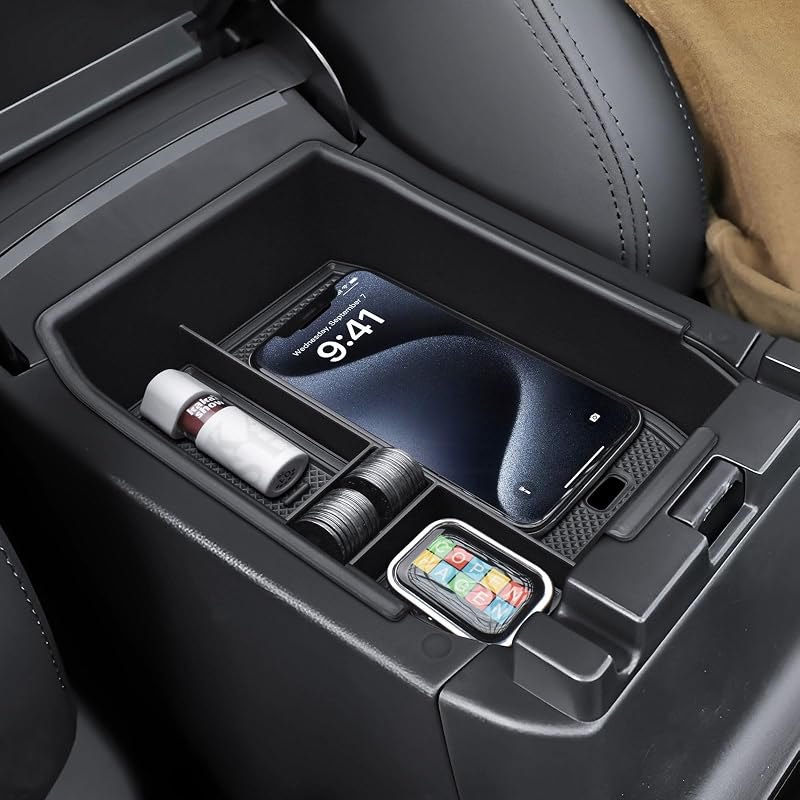 RUNROAD Center Console Organizer Tray For 2026 Subaru Outback Accessories — console for car organizer