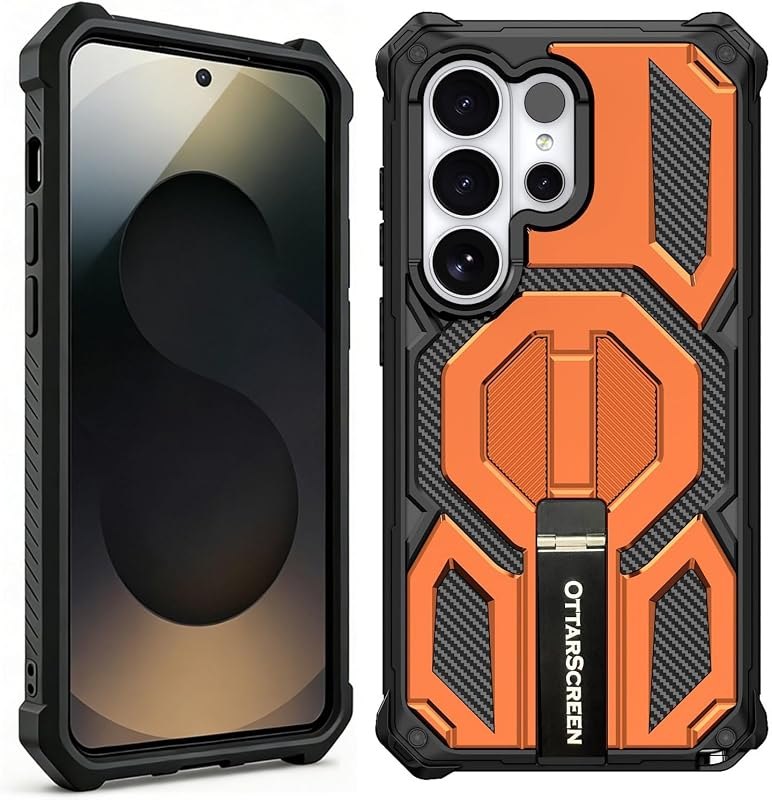 for Samsung Galaxy S25 Ultra Case with Stand an Magnetic