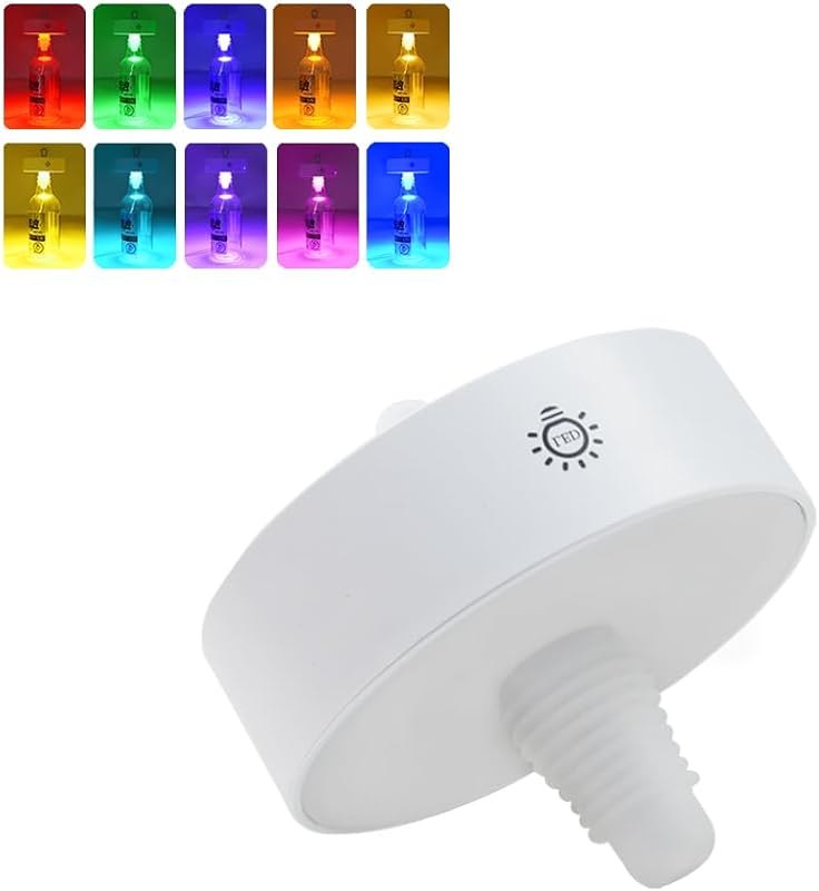 Wireless Bottle Lamp Portable LED Wine Bottle Table Lamp Whiskey Bottle Top Light for Liquor Bottles with Touch
