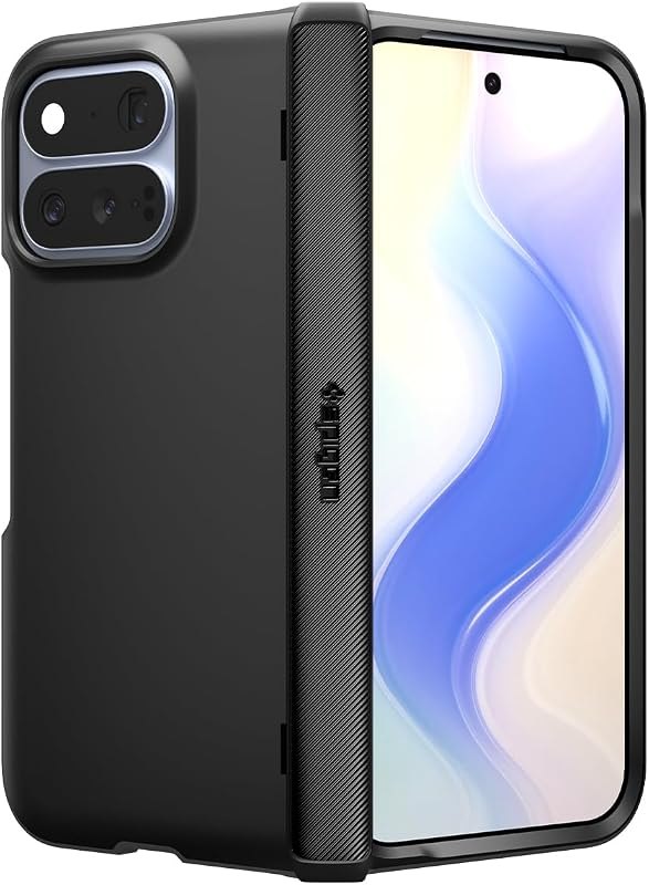 Spigen Slim Armor Pro MagFit for Google Pixel 11 Pro Fold Case, Black — best Pixel 11 Pro Fold hinge protect for pixel