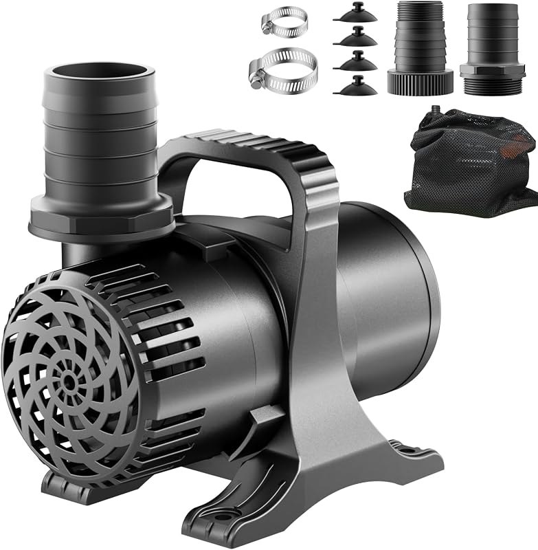 OYO Water 8000 GPH Pond Pump, 520W Commercial Grade Submersible Water Pump — pond pumps for pond pumps