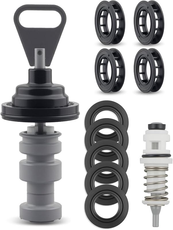 Water Softener Rebuild Kit Replacement Fit for Fleck 5600SXT Digital Filter Softener Valve — Sediment filters and