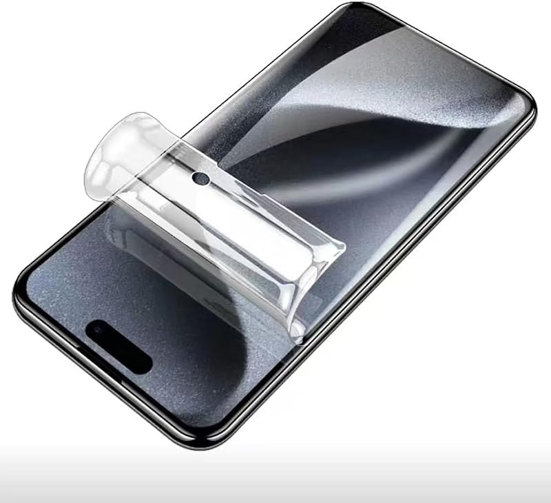 Hydrogel Screen Protector for iPhone 15 Pro, 2-Pack — screen protector for iphone pro screen protector