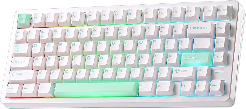 VGN Neon75 HE Mechanical Gaming Keyboard,8K Polling,Rapid Trigger-White — gaming Rapid trigger keyboard for gaming