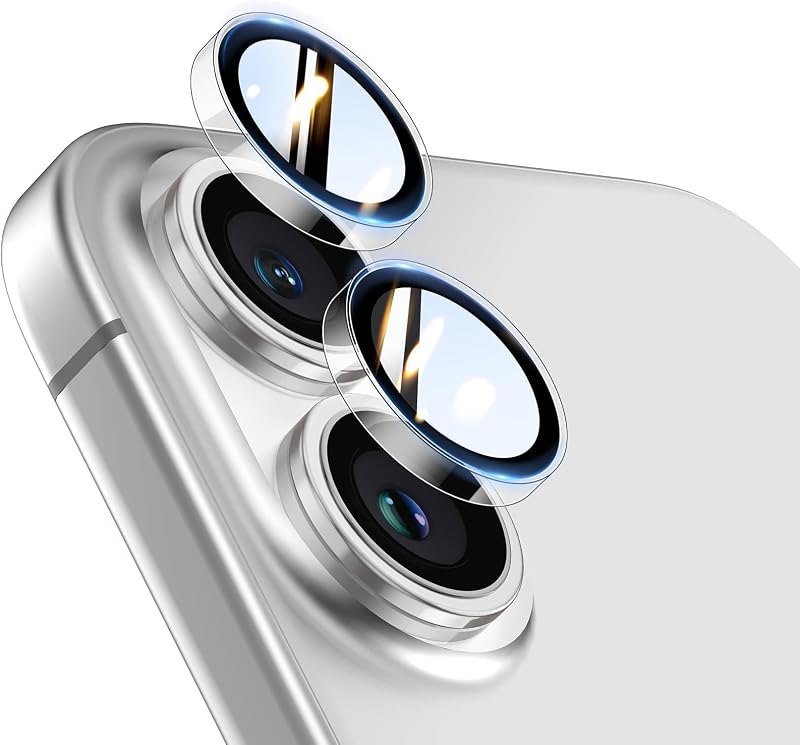 TOCOL Camera Lens Protector for iPhone 17 Tempered Glass HD Individual Scratch Resistant Camera Cover Accessories Case