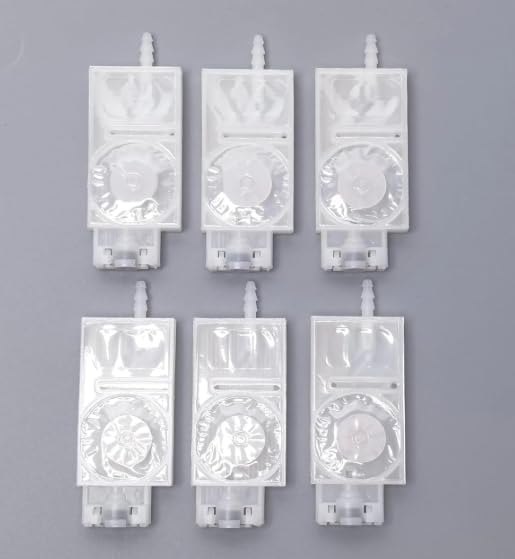 6PCS White Ink Sac Ink Damper Replacement Parts Compatible for 1600,3200 DTF Printers — white replacement parts amazon