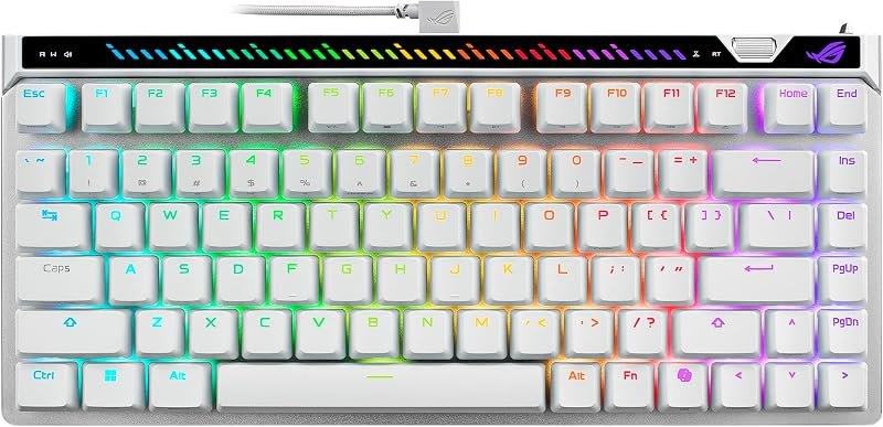 ASUS ROG Falchion Ace 75 HE Wired Analog Hall Effect Gaming Keyboard — gaming Rapid trigger keyboard for gaming rapid