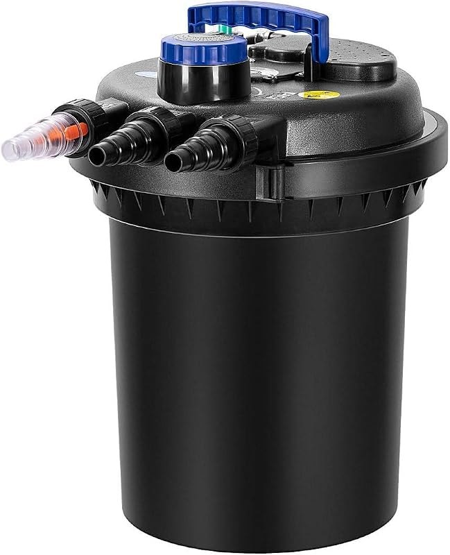 SunSun CPF-250 Pond Filter with 11W UV Clarifier — pressure filter pond for pond filter refill replacement
