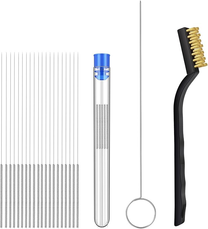 22Pcs 3D Printer Nozzle Cleaning Kit, 1.5mm Clog Poke — nozzle kits for nozzle kits