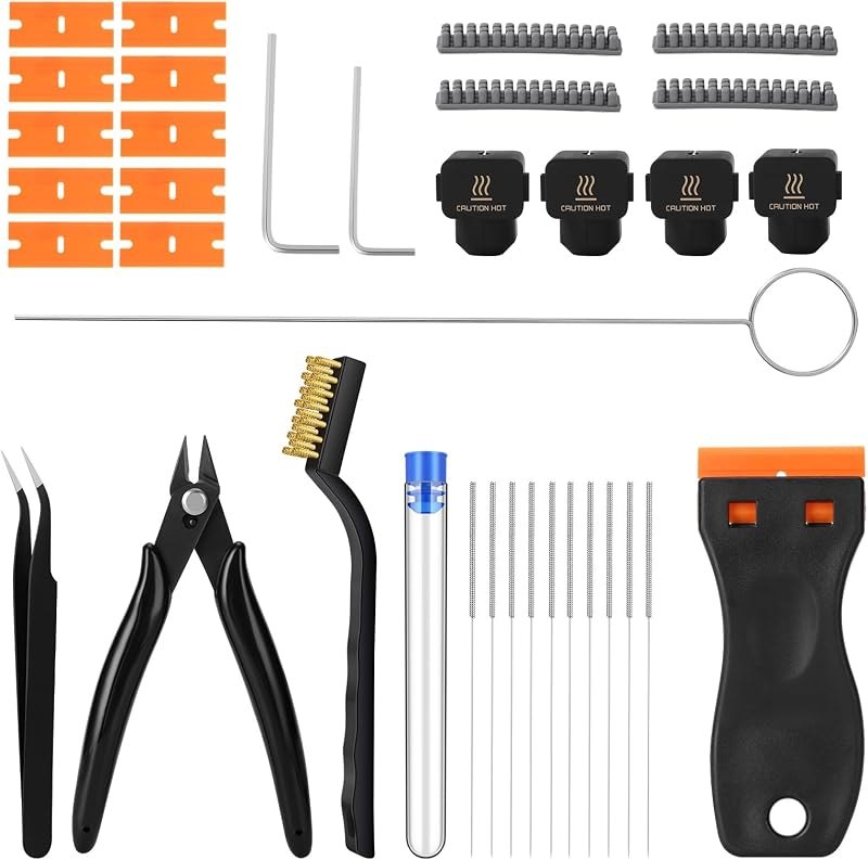 35Pcs 3D Printer Tool Kit for Bambu Lab A1 Maintenance & Cleaning — best nozzle kits for nozzle kits
