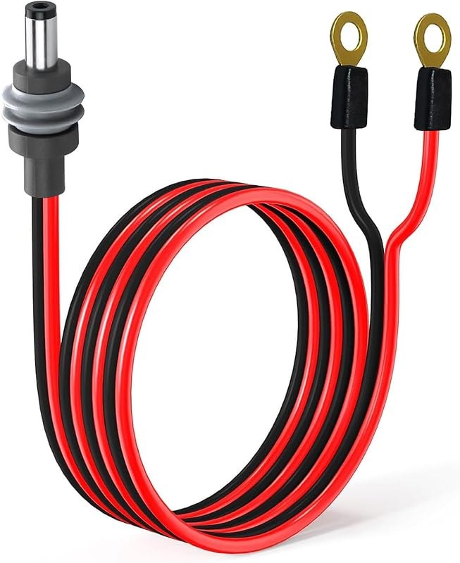 14AWG Starlink Mini Power Extension Cable(3.2Ft),IP65 Waterproof — best weather power cable for weather power cable