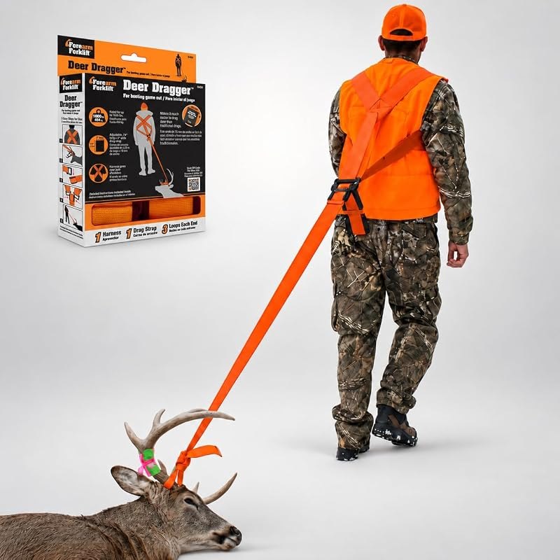 Forearm Forklift Premium Hunting Gear Deer Dragger Harness — best hunting game bags for hunting game bags