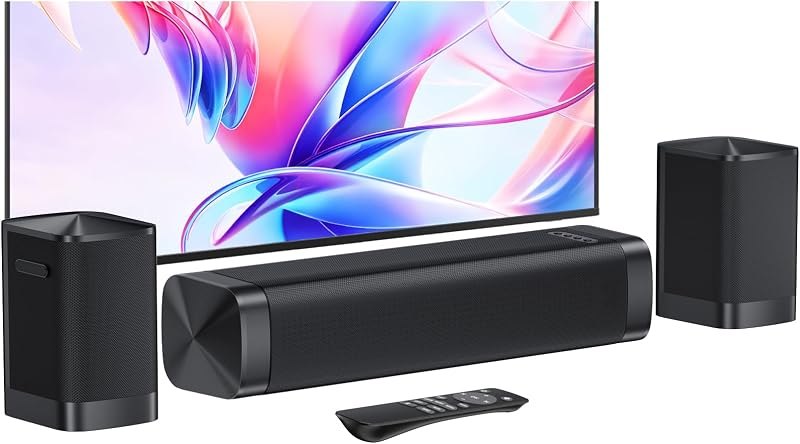 Dolby Digital Plus Sound Bar for Smart TV, 110W Home Theater Soundbar — soundbars Soundbar with subwoofer for