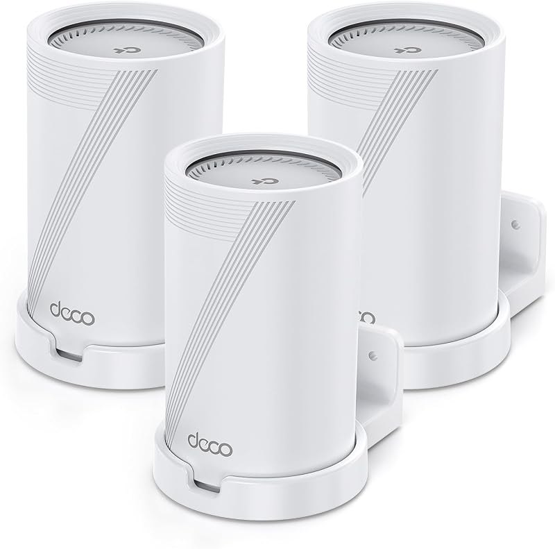 XLTTYWL® Wall Mount for TP-Link Deco WiFi 7 & 6E Mesh Router, 3-Pack