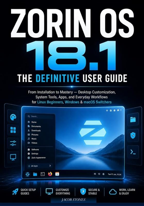 ZORION 18.1: The Definitive User Guide From Installation to Mastery, Desktop Customization, System Tools, Apps, and