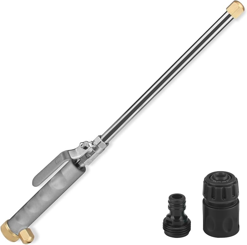 High Pressure Power Washer Wand, Hydro Jet Nozzle for Garden Hose — pressure washer nozzles amazon for pressure washer