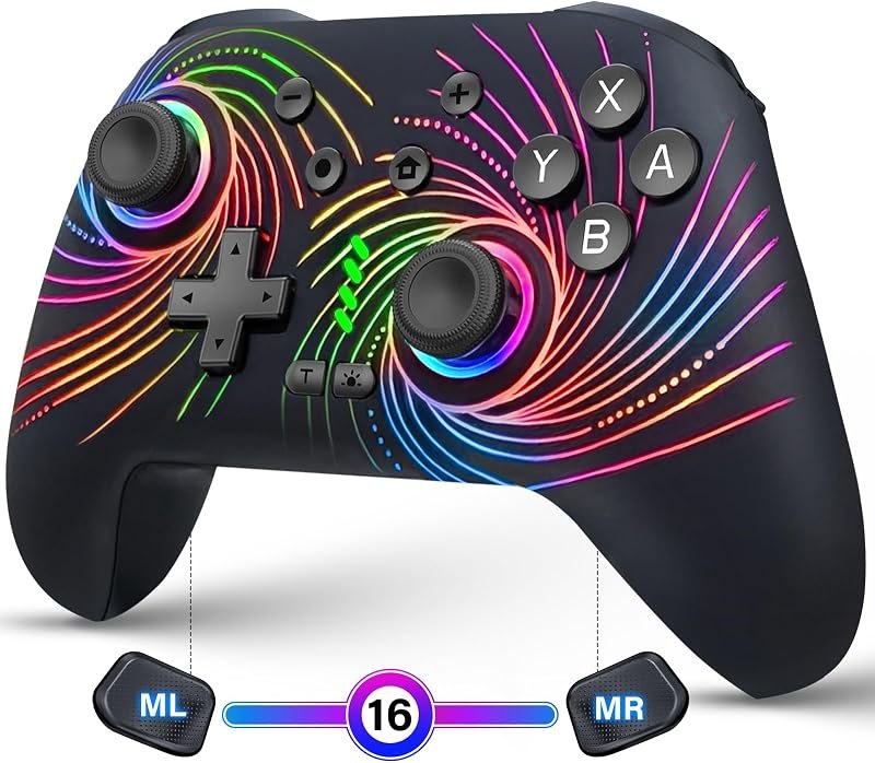 Switch Controller for Nintendo Switch/Lite/OLED, Wireless Switch Controller — nintendo Switch Pro controller for