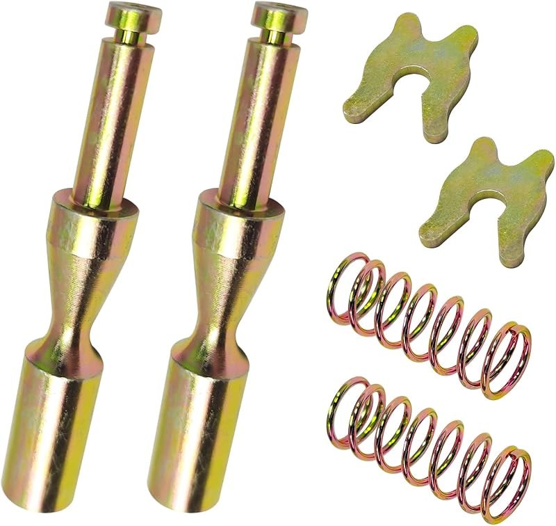 2PCS Quick Release PTO Pin Yoke,Heavy-Duty Tractor PTO Coupler Farm Tool — Hitch pins, PTO, fence, and tractor for