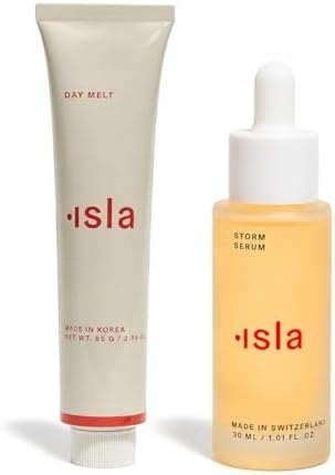 ISLA, Day Melt Cleansing Balm & Storm Serum Bundle, Skin Care Duo — Serums and balms for reactive skin. for serums