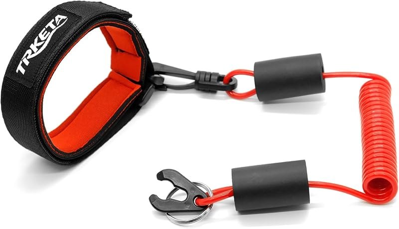 Floating Boat Kill Switch Lanyard with Wristband, For Yamaha