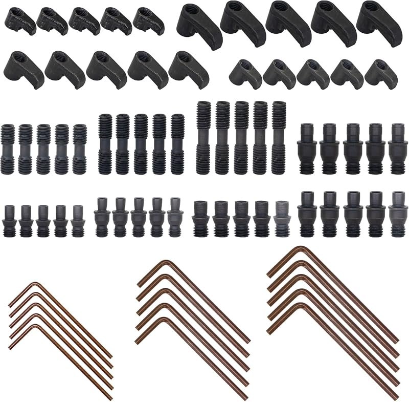 CNC Lathe Tool Holder Hardware Kit, Insert Clamps HL1810/1813/2114/2414, Double End Screws ML0620/0625/0630, CTM617