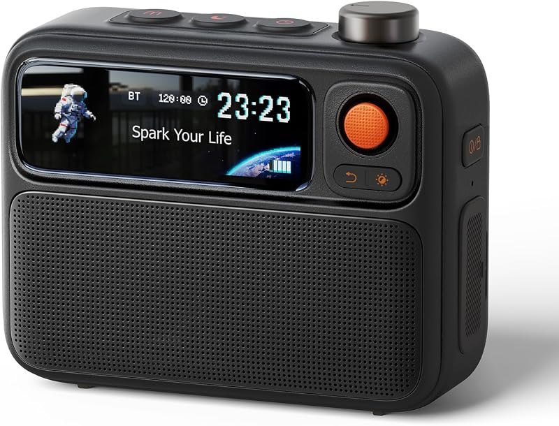 Flowtoo White Noise Machine with Alarm Clock, Black — Amazon devices that increase product for devices increase