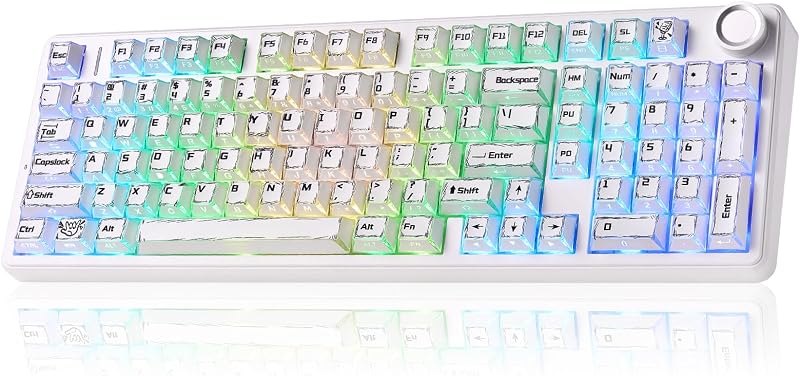LEOBOG X Aula Wireless Mechanical Keyboard 8000mAh Creamy Gaming Keyboards — mechanical low-profile keyboard for