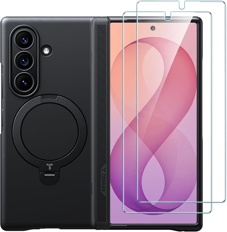 TORRAS Q3 Spin for Samsung Galaxy Z Fold 8 Ultra Case 360 Magnetic Stand — best Galaxy Z Fold 8 Ultra hinge pro for