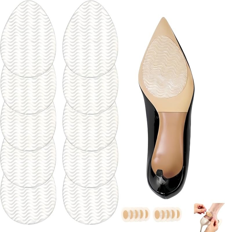 Clear Non-Slip Shoe Pads Sole Protectors Adhesive,Non Slip Pads for Heels — heels heel protectors for heels heel