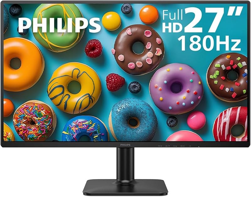 Philips 27" Gaming Monitor FHD 180Hz Overlocked IPS HDR10, 27E2G2200 — best computer 144Hz gaming monitor for computer