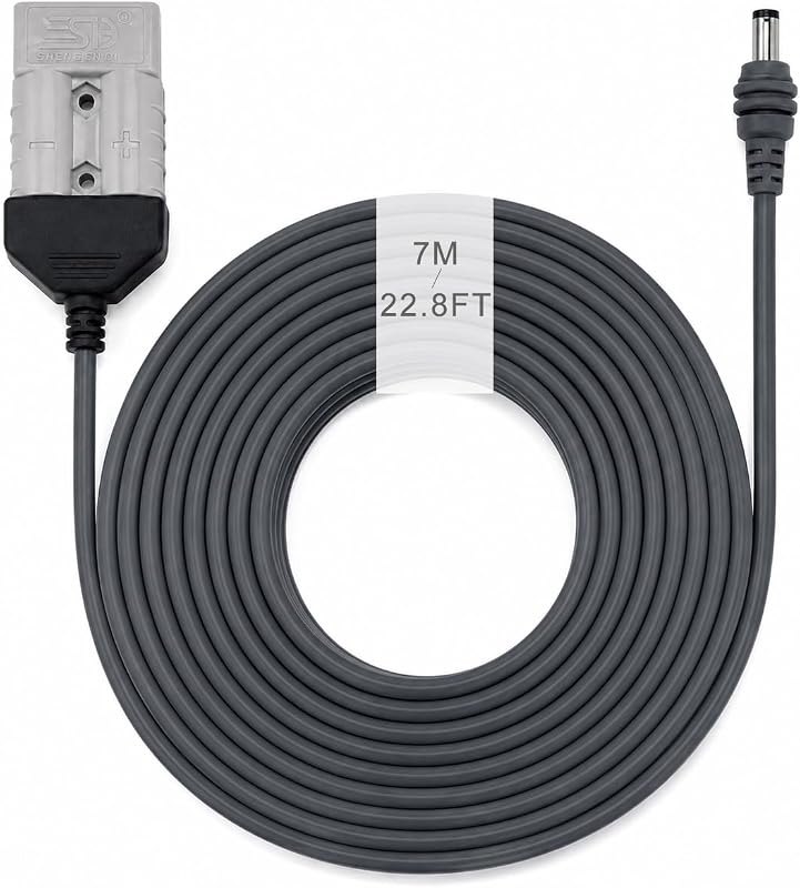 Anderson Plug Power Cable Compatible with Starlink Mini, 16AWG DC Power Cord for Portable Power Station, RV, Camping