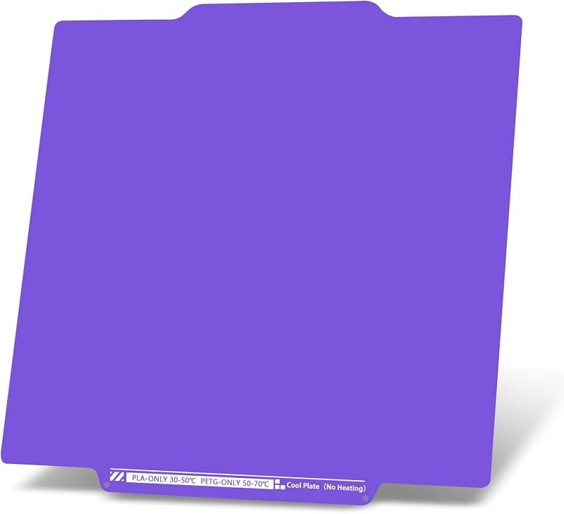 Cool Build Plate for Flashforge Creator 5/Creator 5 Pro No Heating No Glue — PEI sheets for filament