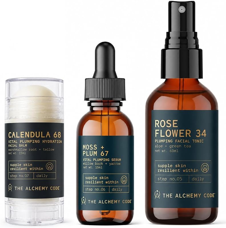 Resilience System 3-Step Botanical Barrier Bundle — Serums and balms for reactive skin. for serums balms reactive skin