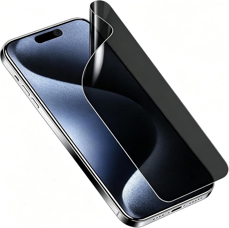 2 Pack Privacy Screen Protector For iPhone 15 Pro — screen protector for iphone pro screen protector