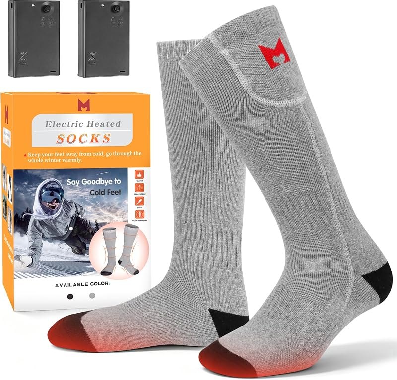 Battery Powered Heated Socks for Men & Women with Forefoot Heating — Items from Amazon Haul, Amazon's ver for items