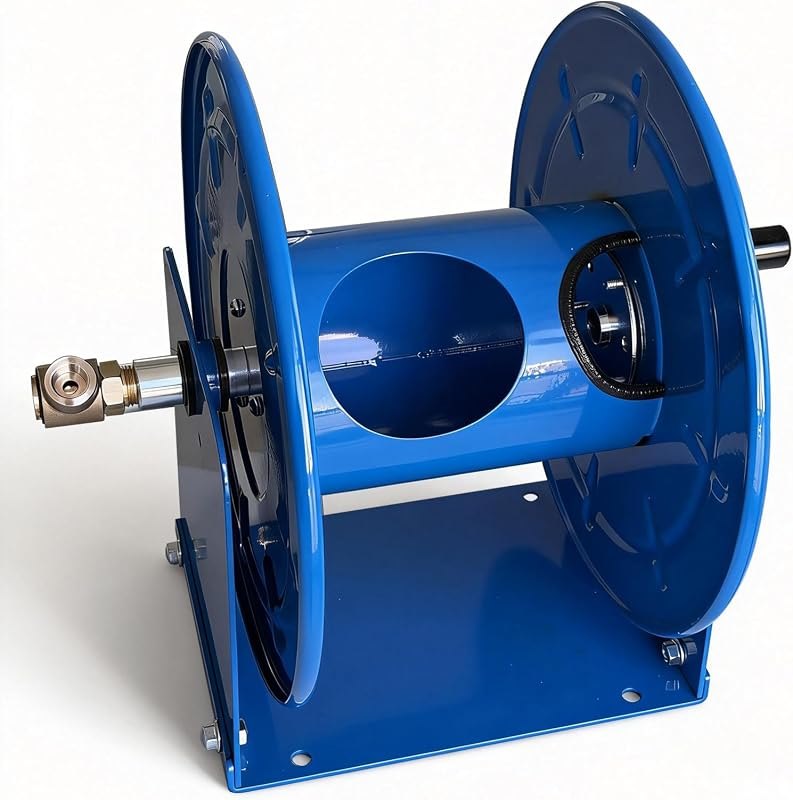 Manual Power Pressure Washer Hose Reel 150FT x3/8”, 300FTx1/4” — pressure wall mount for pressure wall mount