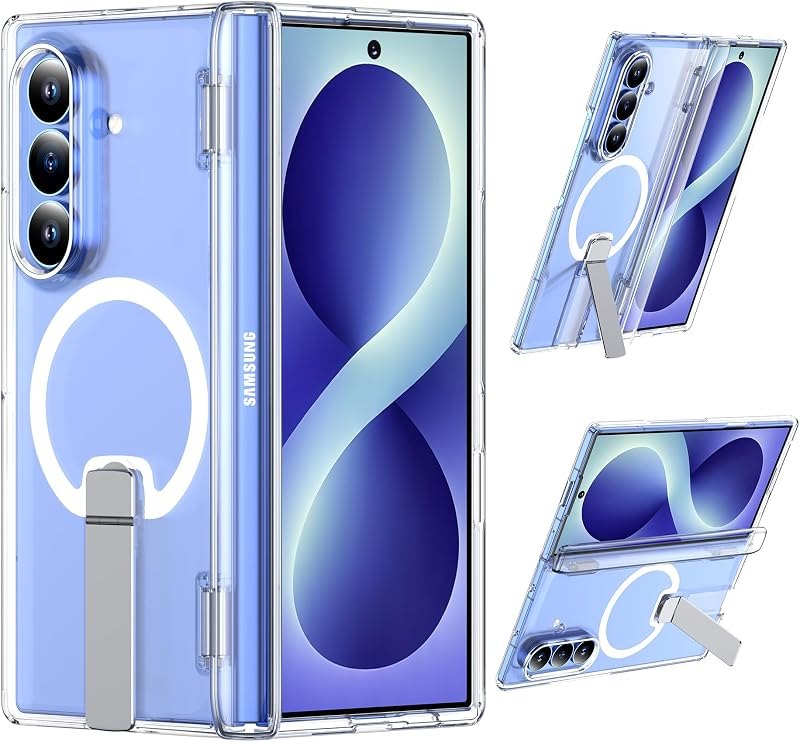 For Samsung Galaxy Z Fold 8 Ultra Case with Kickstand & Screen Protector — case for samsung galaxy fold ultra