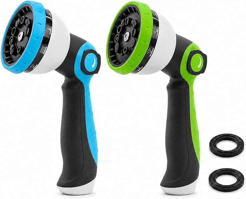 Garden Hose Nozzle hose sprayer nozzle with 10 Adjustable Spray Patterns
