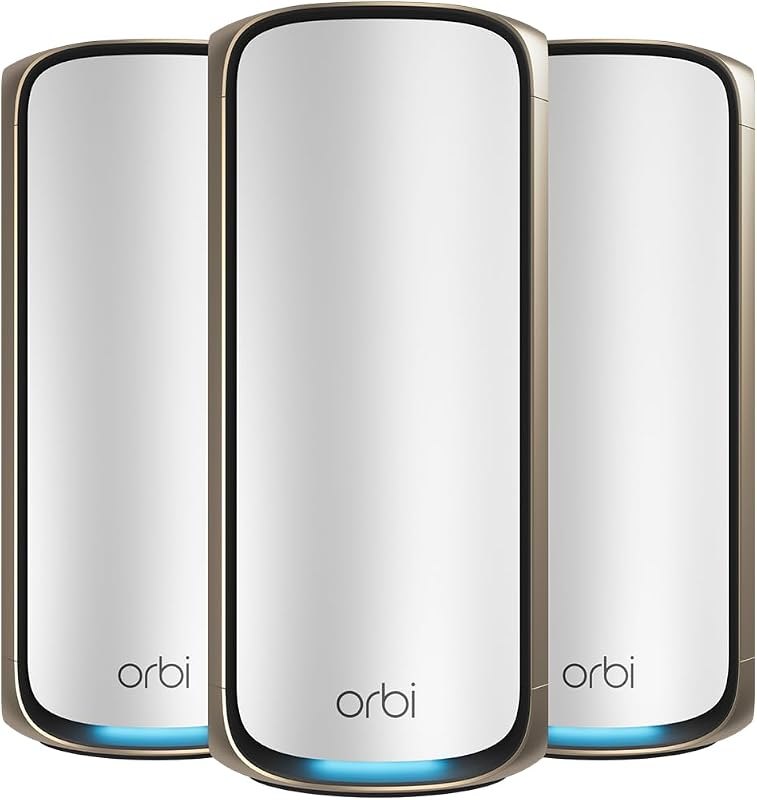 NETGEAR Orbi 970 Series (2026 Release) WiFi 7 Mesh System, 3 Pack