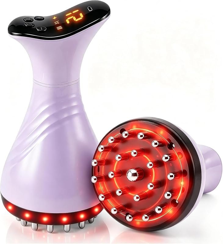 Zaybuon Lymphatic Drainage Massager for Body, Rechargeable Handheld Full Body Massager-Purple — Products to assist