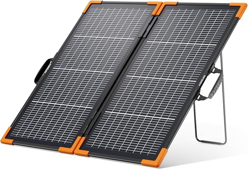 AFERIY 100W Portable Foldable Bifacial Solar Panel for Power Stations — best solar panels for solar panels