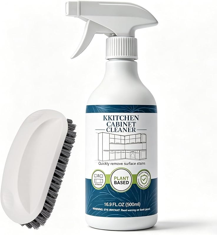 Kitchen Cabinet Cleaner, Plant Based Safe for Wood and Painted Cabinet — Chemicals and home supplies that ear for