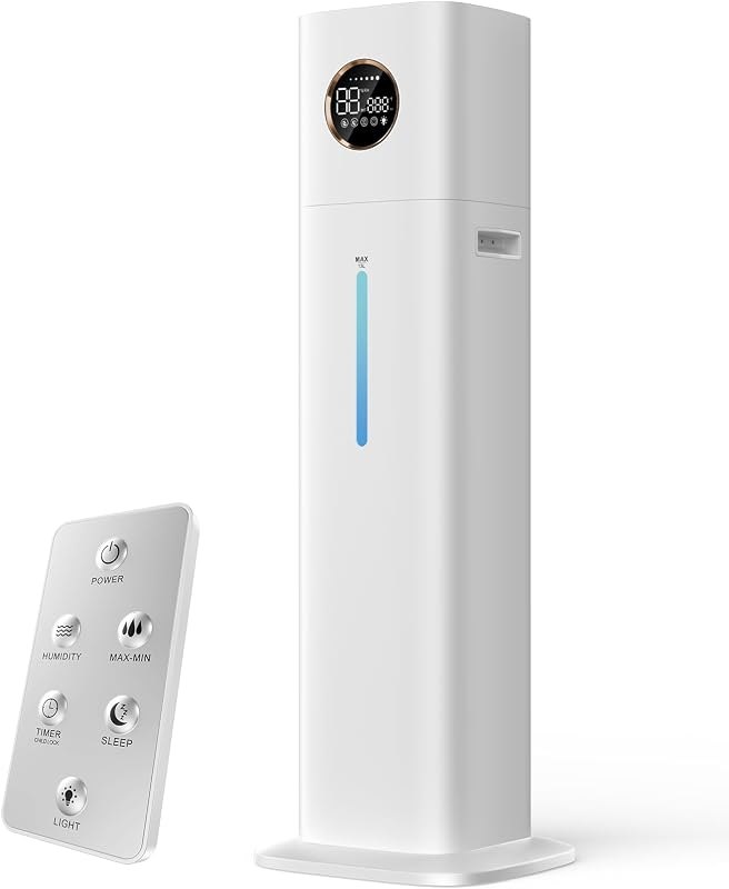 Cool Mist Humidifiers for Large Room 800ft²,13L 100H Runtime, 25dB Quiet — humidifiers evaporative humidifier for